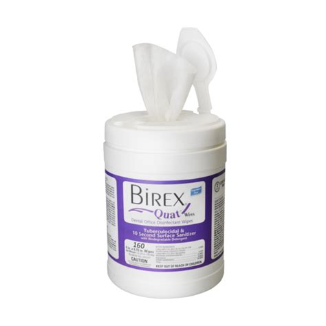 Birex Quat Disinfectant Wipes Large 160/Ca | DC Dental