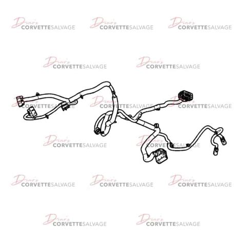 C7 Used Fuel Pump Wiring Harness 2014 2019 Dinos Corvette Salvage