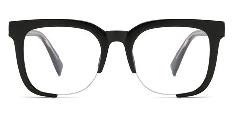 Reagan Square Black Glasses For Women Lensmart