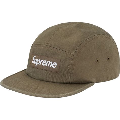 Washed Chino Twill Camp Cap Spring Summer 2020 Supreme