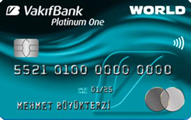 Platinum One Vak Fbank Kredi Kart Detay Kredin