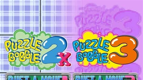 Puzzle Bobble X Bust A Move Arcade Edition Puzzle Bobble