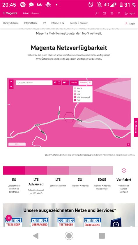 Glasfaser Oder 5G Ausbau Kabel DSL Hybrid Magenta Community