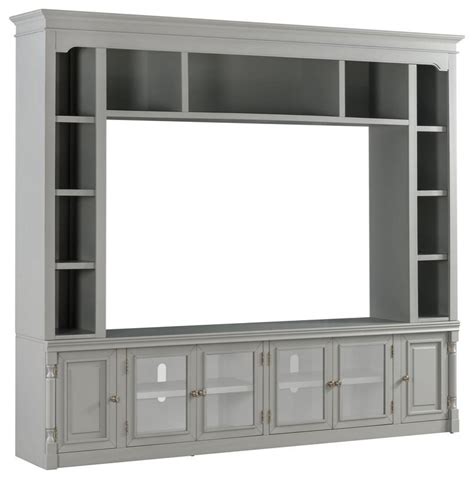 Virginia Gray Entertainment Center For Tvs Up To 75 Contemporary