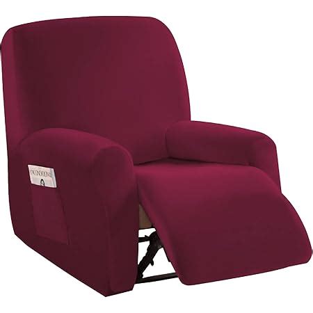 Jianyana Housses De Fauteuils Relax En Velours Pi Ce Extensible