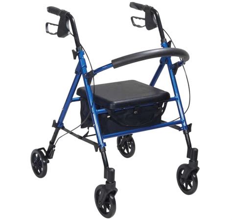 Lightweight Aluminium Rollator Walking Aid Elite Mobility