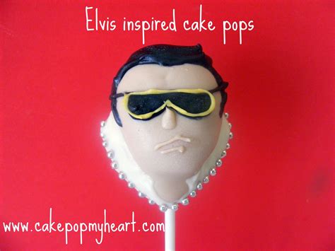 Cake Pop My Heart Elvis Inspired Cake Pops