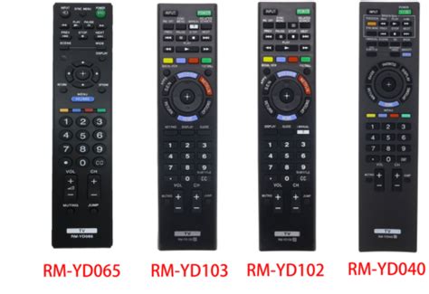 Universal Replace Remote Control RM YD040 RM YD102 RM YD103 RM YD065