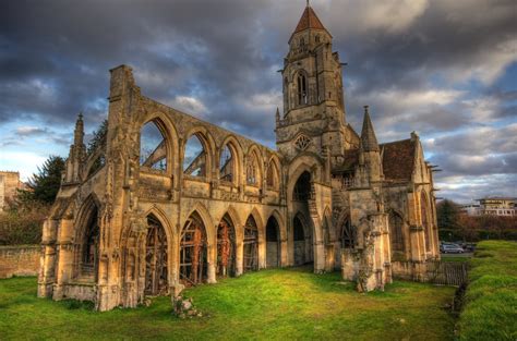 A Famous Spot In France Abandoned Church Of Saint Étienne Le Vieux