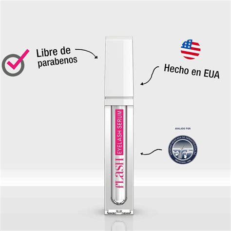 Flash Suero Para Pestañas Largas Y Risadas 5ml Cruz Verde