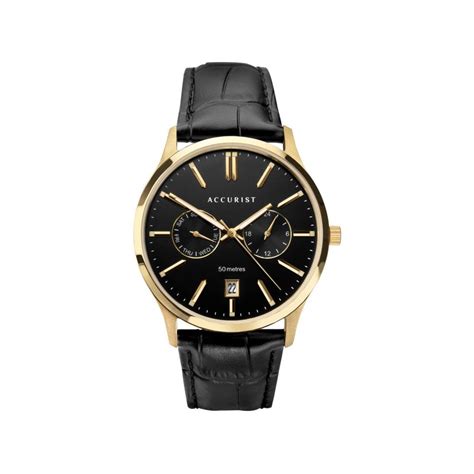 Accurist Mens Strap Watch 7407 Watches From Lowry Jewellers Uk