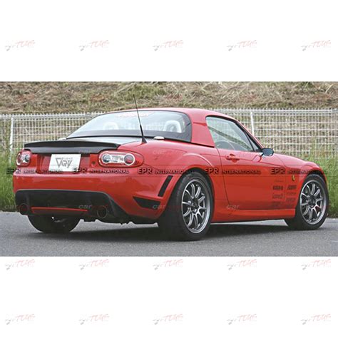 Mazda Mx Roaster Miata Nc Spt Style Rear Diffuser Twin Exhaust