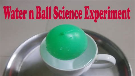 Water N Ball Science Experiment Cool Game Water N Ping Pong Ball