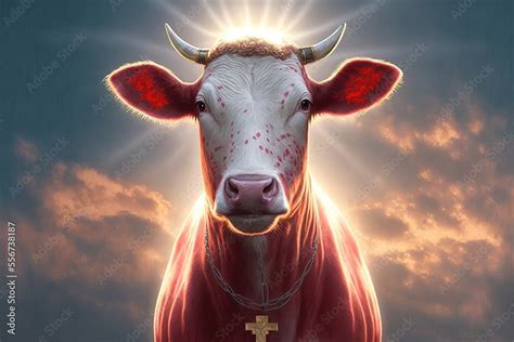 Holy Cow Generative Ai Stock Illustration Adobe Stock