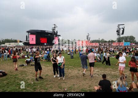 Werchter Belgium 29th June 2023 Illustration Picture Shows Fans