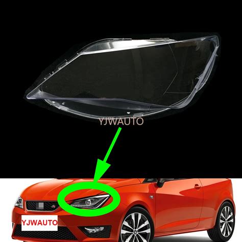 Cubierta De Faro Delantero Para Coche Seat Ibiza Reemplazo De Lente