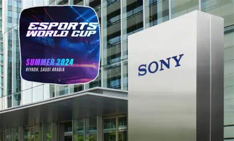 Sony Group Cooperationsony Partners With Esports World Cup