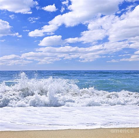 Ocean Surf Photograph by Elena Elisseeva