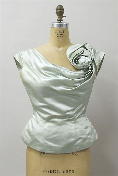 Must See The James Show In NYC Evening Blouse Charles James American