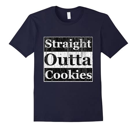 Straight Outta Cookies Funny Cute Scout Graphic T Shirt 4lvs 4loveshirt