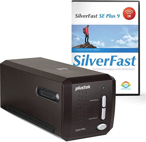 Plustek OpticFilm 8300i SE 35mm Negative Film Stripe Slide Scanner