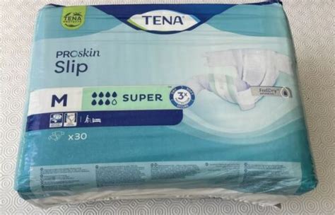 TENA ProSkin Slip Super Medium Pack Of 30 Incontinence Slips