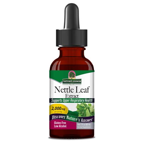 Nettle Leaf Nature S Answer Nettle Leaf 2oz Extract