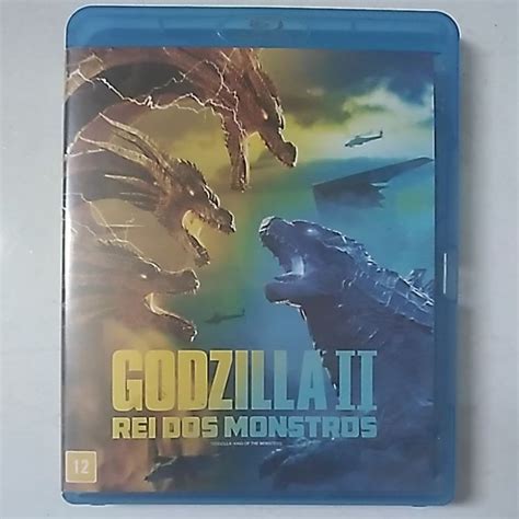 Blu Ray Godzilla Ii Rei Dos Monstros Original Shopee Brasil