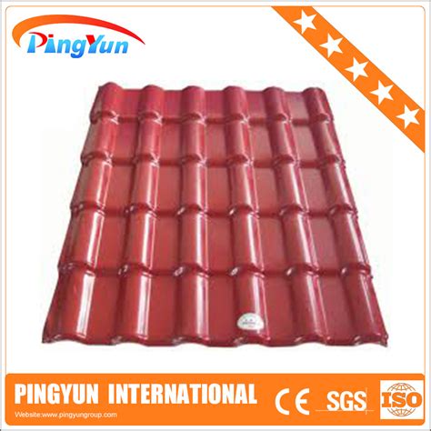 Big Wave Roma Style Asa Pvc Synthetic Corrugated Plastic Roofing Sheets