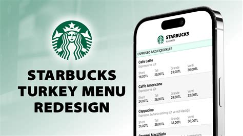 Starbucks Menu Redesign | Figma