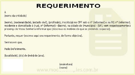 Requerimento Como Fazer Blog Do Eliezer