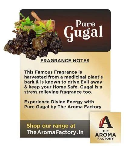 The Aroma Factory Pure Gugal Chandan Sandalwood Incense Sticks