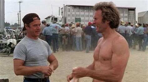 Clint and Geoffrey Lewis in "Every Which Way But Loose"- 1978 | Clint eastwood, Clint eastwood ...