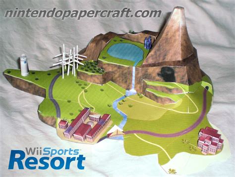 Wii Sports Resort Papercraft By Kamibox On Deviantart