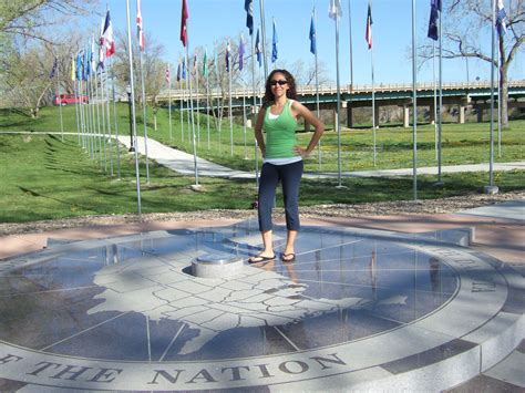 Belle Fourche, South Dakota - Geographical center of the U.S.A. South ...