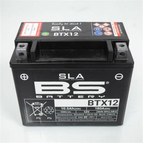 Batterie Sla Bs Battery Pour Moto Kawasaki Zx R Ninja