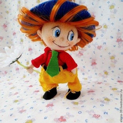 Незнайка 2. Авторская кукла. | Knitted toys, Dinosaur stuffed animal ...
