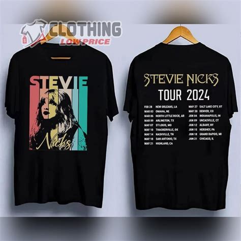 Stevie Nicks Tour Dates 2023 With Special Guest Billy Joel T Shirt