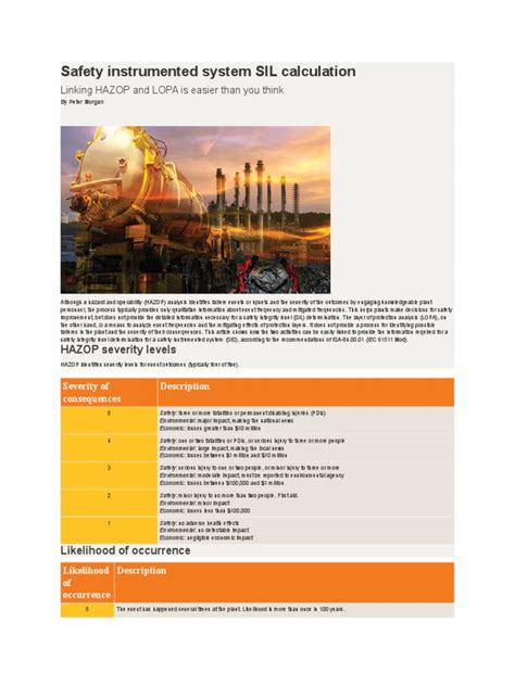 Pdf Safety Instrumented System Sil Calculation Dokumen Tips