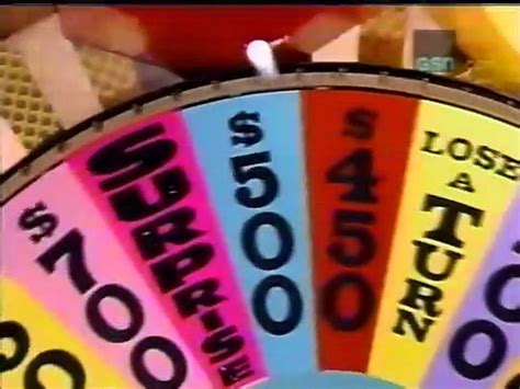 Wheel Of Fortune September 15 1994 Video Dailymotion