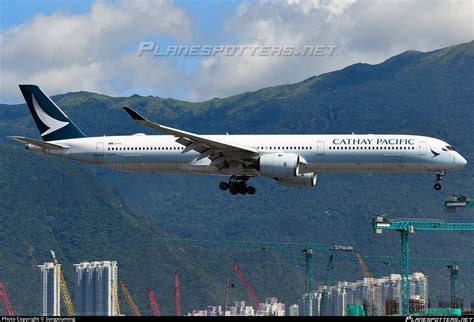 B LXA Cathay Pacific Airbus A350 1041 Photo By Songxiuming ID 1478955