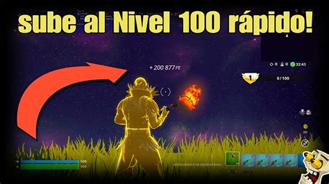 Como Subir Al Nivel 100 Rápido Con Esta Isla En Fortnite Youtube