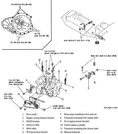 Repair Guides Manual Transaxle Transaxle Removal Installation