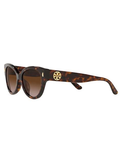 Shop Tory Burch 52mm Cat Eye Sunglasses Saks Fifth Avenue