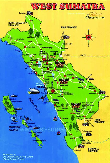 Map of West Sumatra. Source: perpustakaan.menlhk.go.id. | Download ...