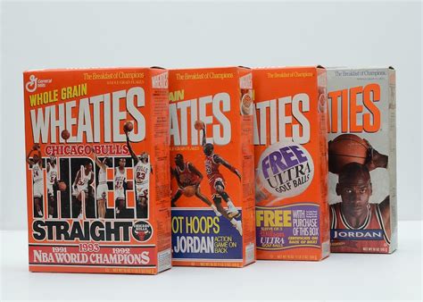 Michael Jordan Wheaties Collector's Edition Cereal Boxes | EBTH