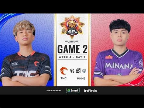 Tag Tnc Vs Minana Evos Game Mpl Ph S W D Youtube