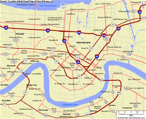 Areas To Avoid In New Orleans Map - Google Maps With Street View