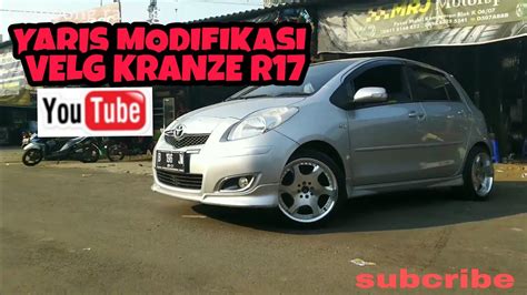 Modifikasi Toyota Yaris Ganti Velg Celong R17 Jadi Ganteng Modif