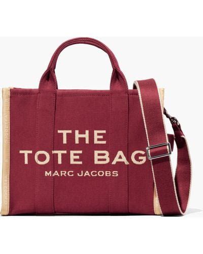 Red Marc Jacobs Tote Bags For Women Lyst